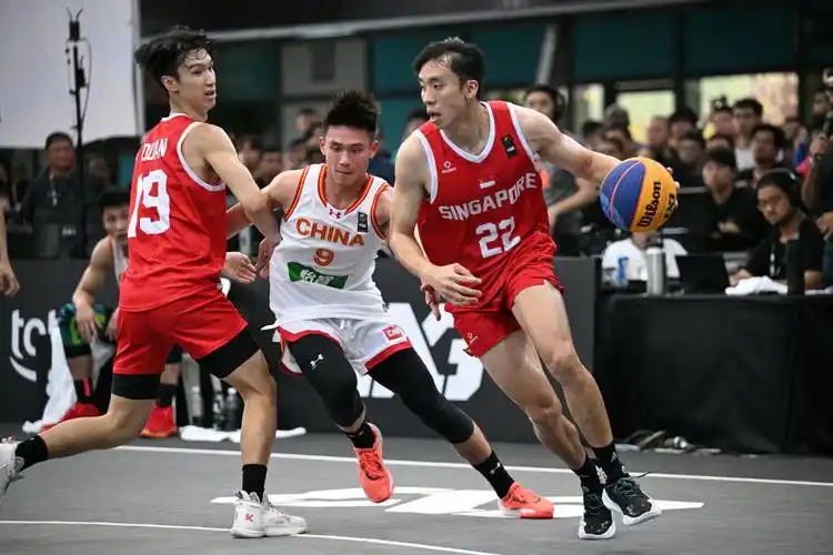 篮球三人篮球亚洲杯小组赛中国胜新加坡