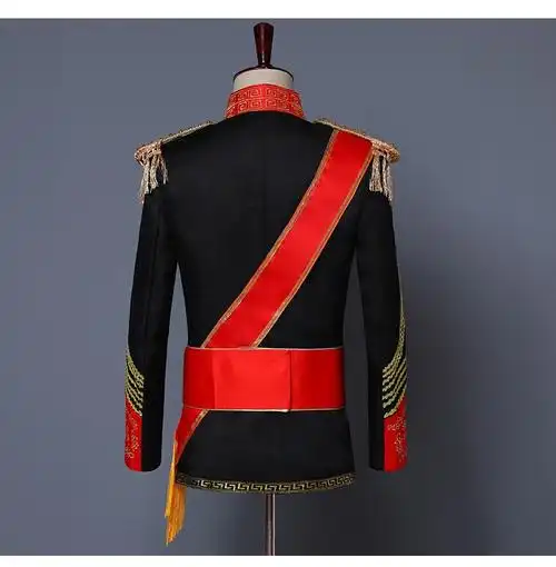 男士民国军阀大总统大帅将礼服艺考写真剧本杀年会表演服装联名定制款