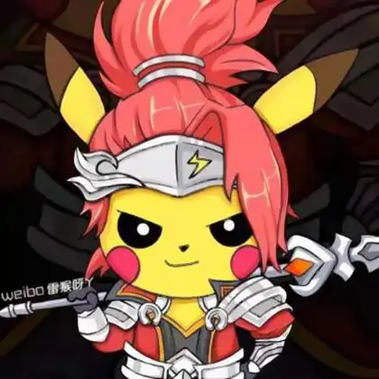 皮卡丘帅气头像超酷高清图片