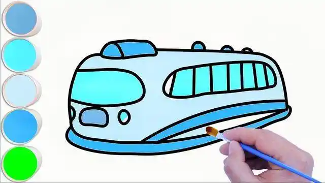 地铁的简单画法