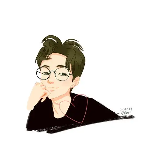 最近画的刘宪华