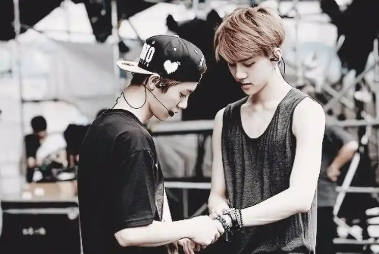 鹿晗吴世勋图片