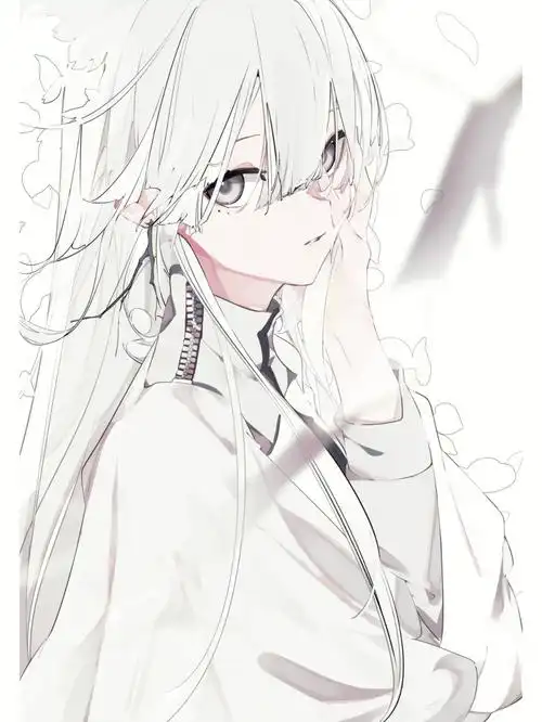 终极白毛控谁能拒绝可爱的白毛美少女呢