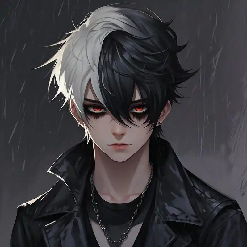 94病娇男暗黑系头像94 沉醉于这组病娇男暗黑风格的头像吧!