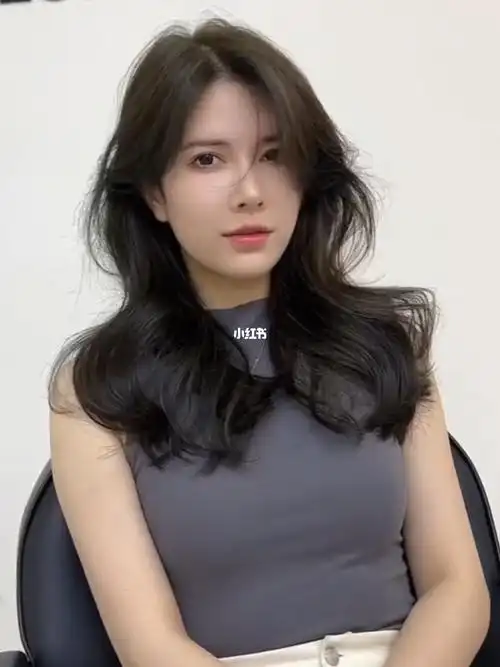 中长发烫发发型推荐韩式蓬松自然烫