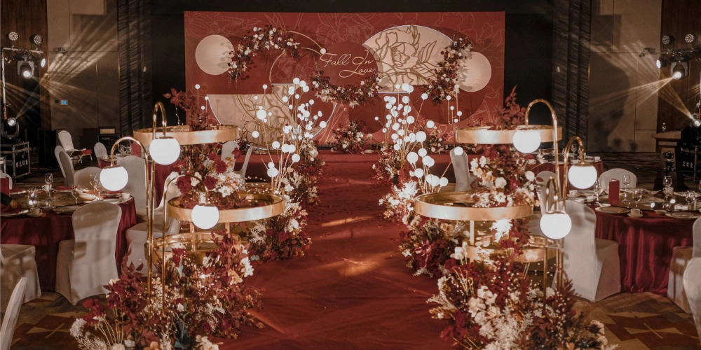 一万的婚礼预算是怎么办出三万的婚礼,不是靠运气,最后展现的现场告诉