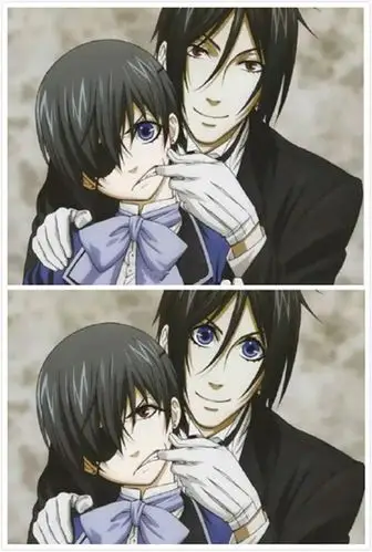 1/ 12 《夏目友人帐》 夏目&老师 《黑执事》 塞巴斯蒂&夏尔 《银魂》