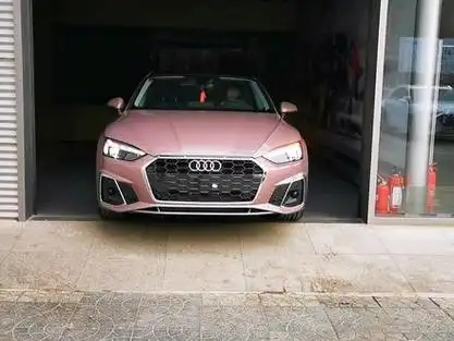 奥迪a5 #冰梅粉 顺利交付!恭喜大美女#喜提爱车 !