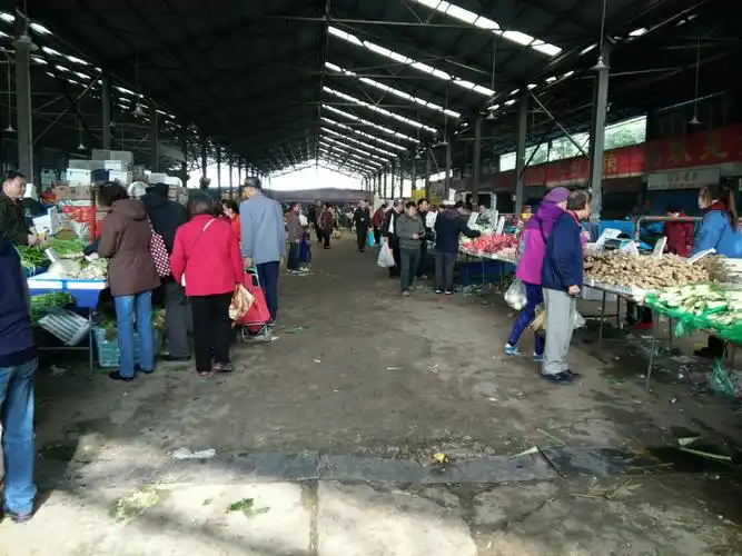 上海宝山区淞南地区张华浜农贸市场蔬菜价格简介