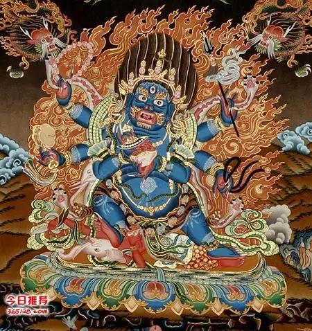 澳宝藏传佛教宝石唐卡3