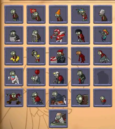 僵尸大战蔬菜里有几种僵尸