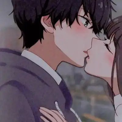 情头/对视的时候你的心也在对我说_情侣头像_我要个性网