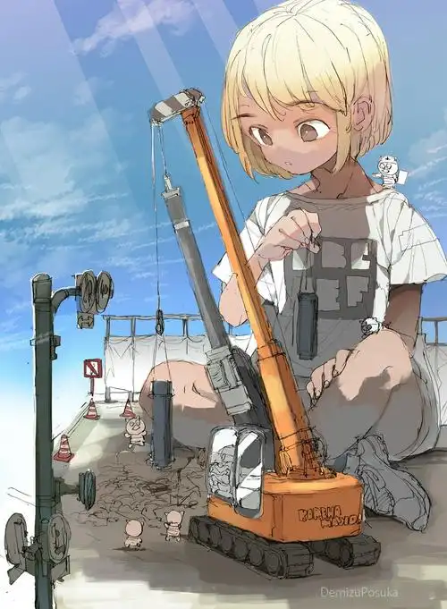 p站美图推荐——巨型少女特辑