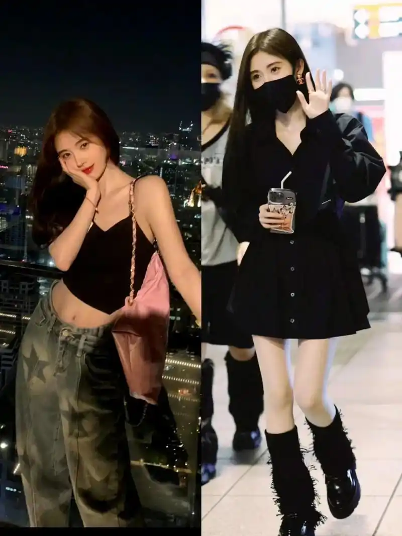 鞠婧祎 #鞠婧祎穿搭 #ootd穿搭  - 抖音