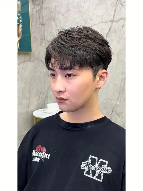 韩式男发撩妹发型长脸圆脸菱形脸男生