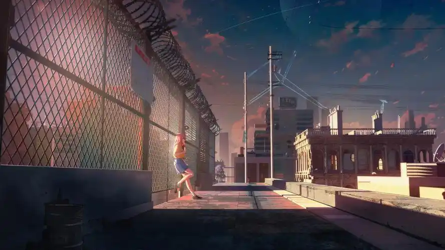 动漫场景原画桌面壁纸图片