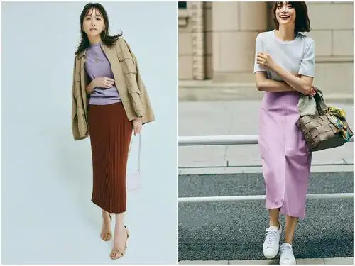 如果你是苹果身材选半身裙记住三不要显瘦又显高