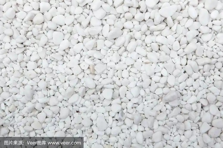 大理石白色的鹅卵石.背景纹理