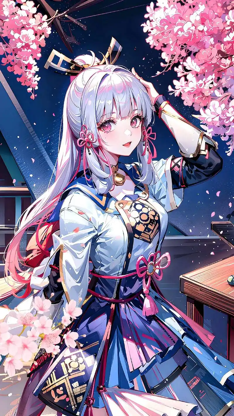 你最喜欢的二次元老婆是哪位啊……梨花哪有20岁香,我家神里绫 - 抖音