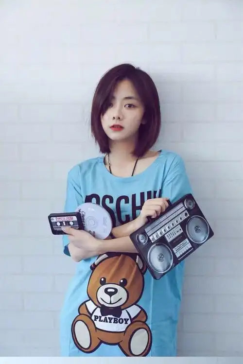 谭松韵bobo头少女感十足,波波头图片,发型图片