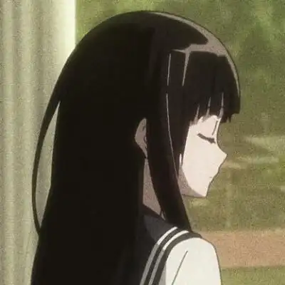 情侣头像,冰菓,千反田爱瑠