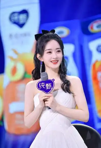 赵丽颖西安见面会美图九宫格get 没有什么是美女不能治愈的