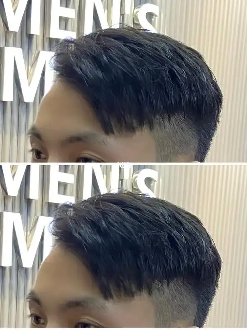 绅士们男生侧分发型分享