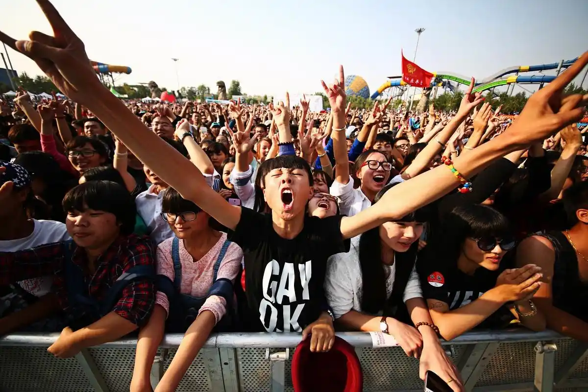 草莓音乐节14年郑州现场