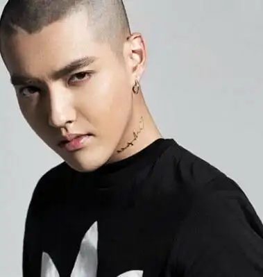 帅哥照片有个性的帅哥吴亦凡寸头图片13帅哥猛男文章小虾米