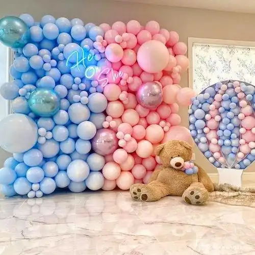 炫彩气球墙——气球装饰第151期