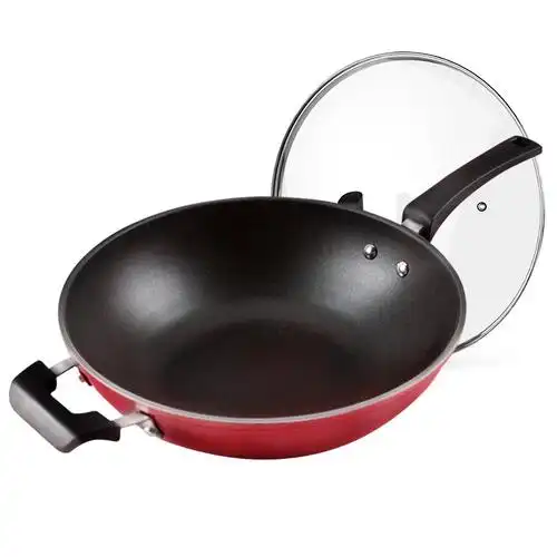 midea 美的 cl32t1 平底不粘炒锅 32cm 99元包邮