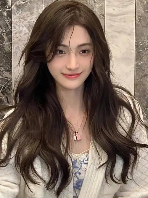 韩系风微卷烫发