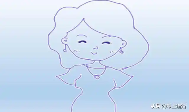 1,如何画妈妈的简笔画?
