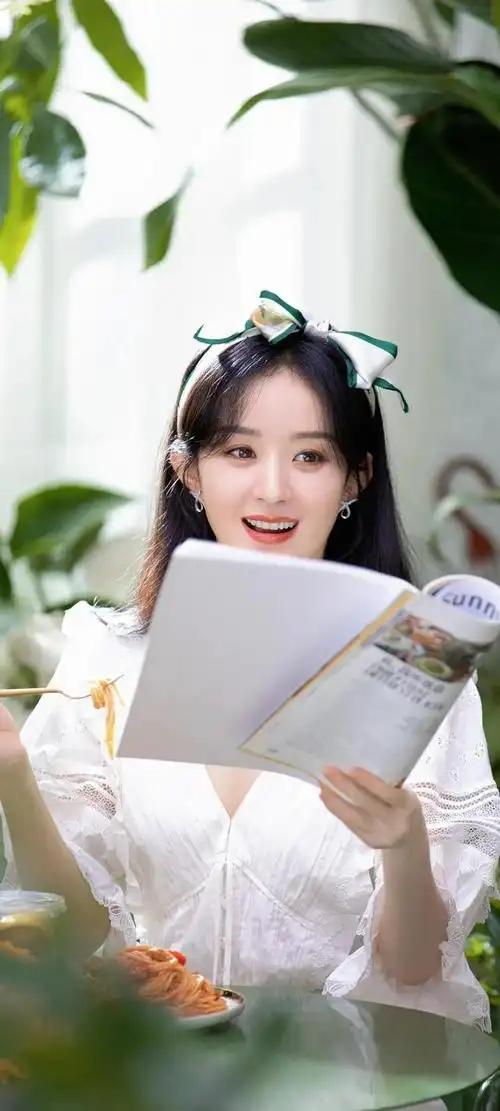 赵丽颖全面屏手机壁纸