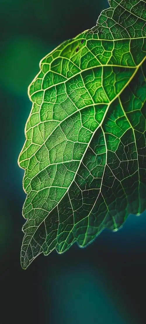 背景 壁纸 绿色 绿叶 树叶 植物 桌面 640_1420 竖版 竖屏 手机