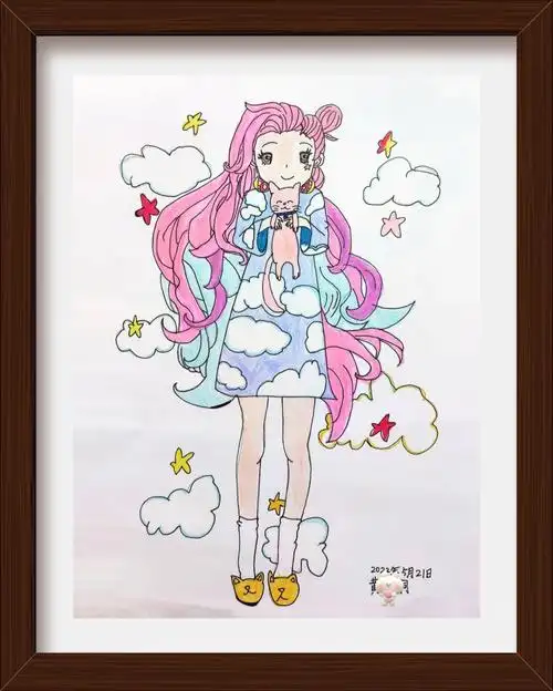 少儿绘画  #少儿美育  #少儿漫画  #少女漫画  #漫画  #少儿美术