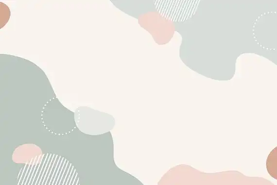 扁平几何线条简约创意横版背景壁纸插画手绘海报扁平背景