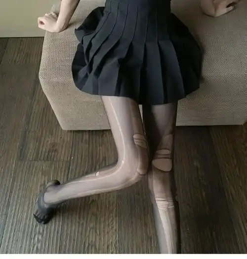 易撕一次性女超薄情趣丝袜酒店足浴诱惑jk黑丝性感骚气连裤手撕袜