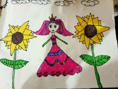 小朋友的绘画作品(幼儿园到一年级)