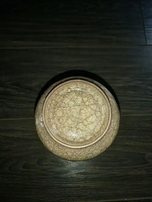 宋代哥窑冰裂纹贯耳瓶