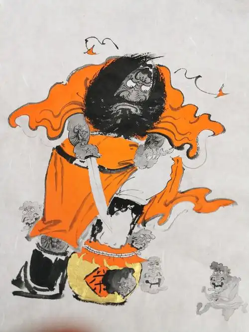 钟馗五鬼梅州 |                                              艺术