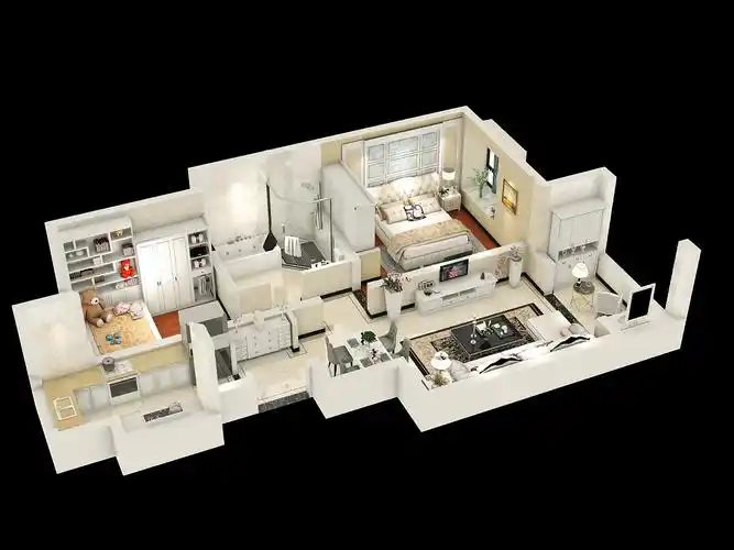 超美超酷的立体效果图来一波, 更细致容易做参考