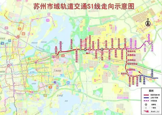 太仓市正处规划中的两条地铁,可连通昆山地铁,又可接入上海地铁