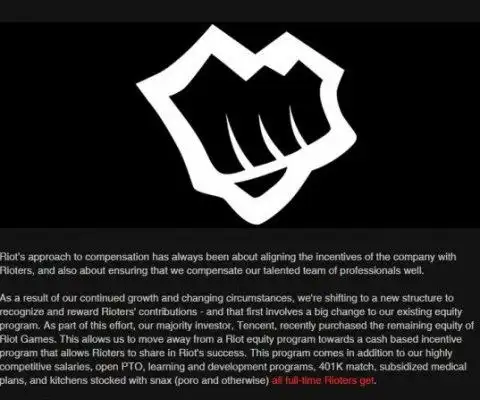 腾讯全盘收购lol开发商拳头公司 三大看点值得你关注