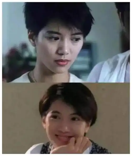 香港90年代诞生很多短发女神,袁洁莹陈法蓉周海媚,个个都帅美!