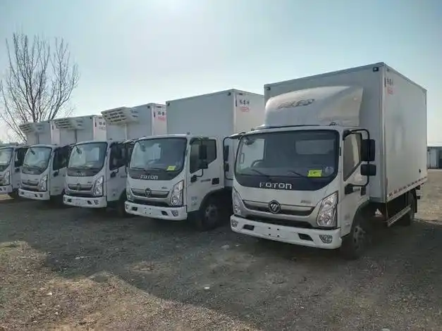 北京蓝牌4米2冷藏货车福田欧马可奥铃报价|冷藏车|底盘|福田汽车|厢式