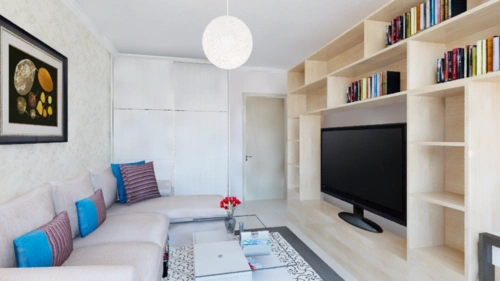 现代风格一室一厅装修设计效果图