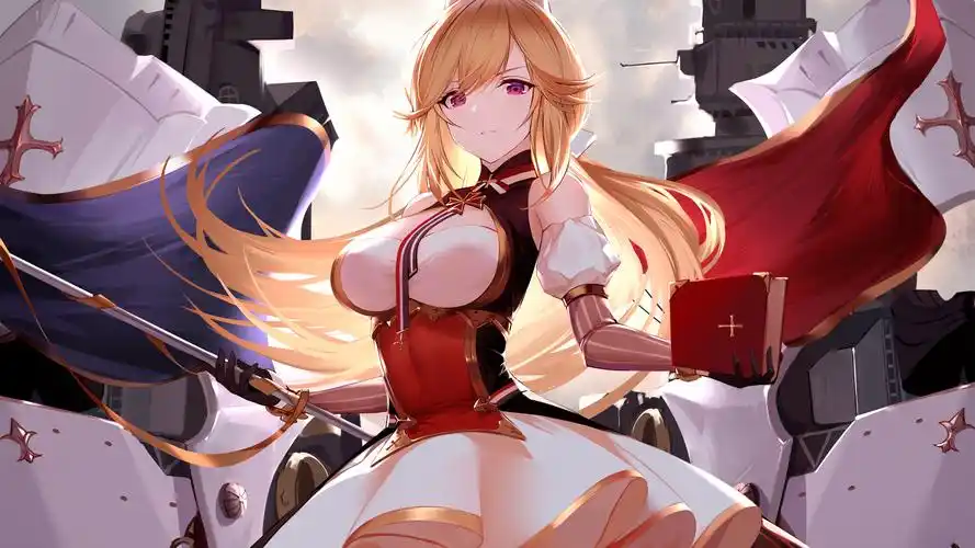 黎塞留碧蓝航线大胸动漫美女高清壁纸高清大图预览1920x1080_动漫壁纸