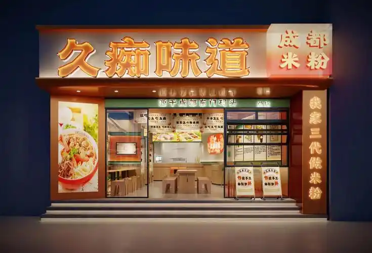 装修效果_久痴味道米粉