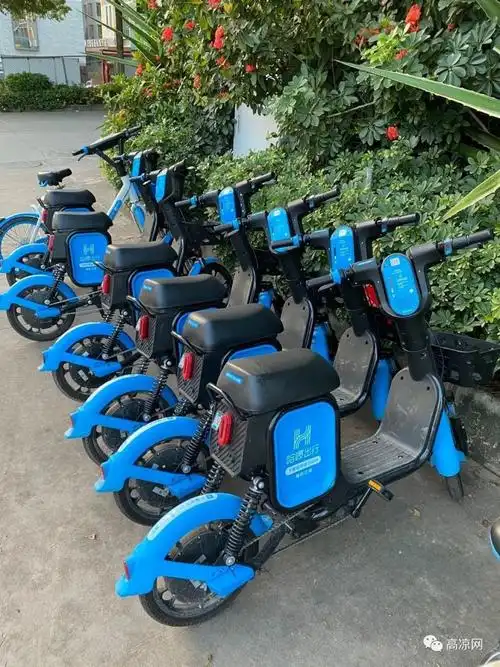 高州街上又多了两种新式美观,颜色亮丽的共享电单车,你骑过了吗?_腾讯